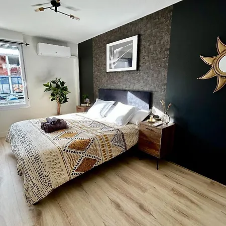 Appartement Modern 1 Bdr + Balcony + Free Parking + Ac + Pool L'Isle-d'Abeau