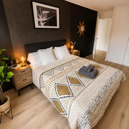 Moderne Et Cosy T2 - Parking&clim&piscine&balcon - Lyon 25 Min * L'Isle-d'Abeau